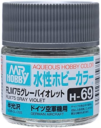 水性ﾎﾋﾞｰｶﾗｰ RLM75ｸﾞﾚｰﾊﾞｲｵﾚｯﾄ