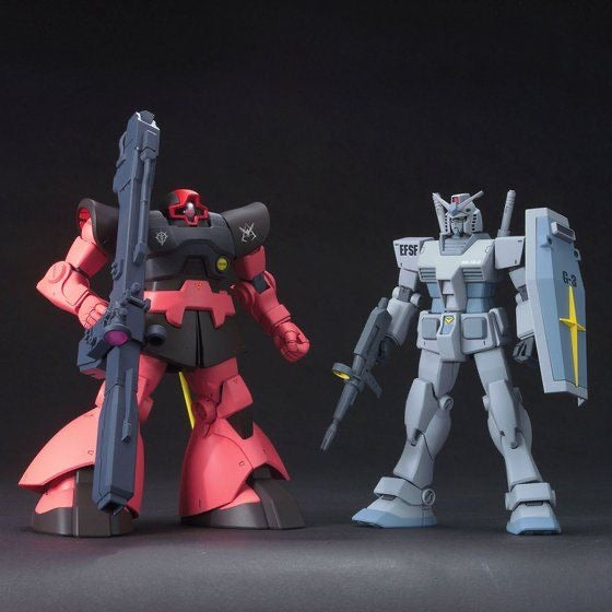 1/144HGUC G-3ｶﾞﾝﾀﾞﾑVSｼｬｱ専用ﾘｯｸﾄﾞﾑｾｯﾄ