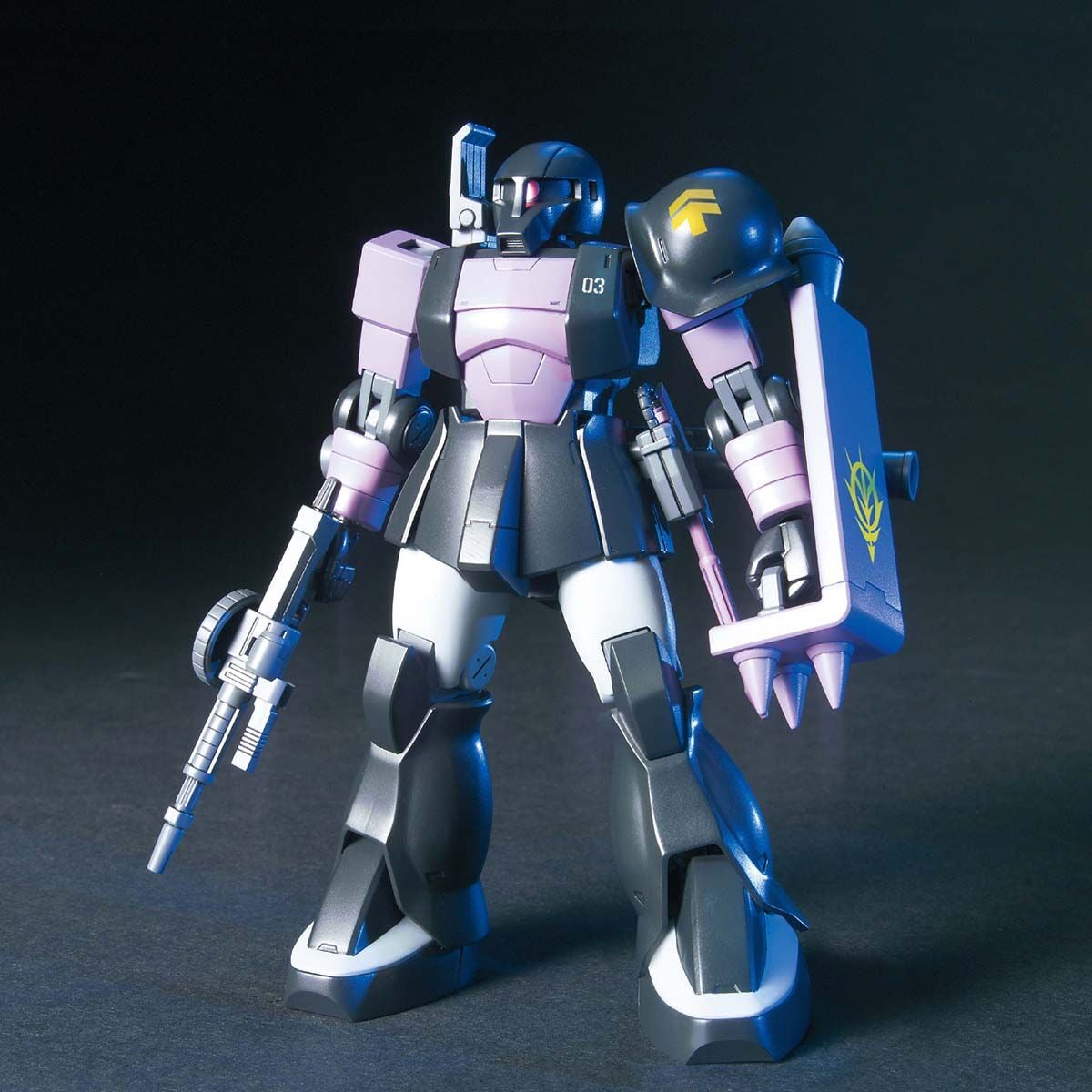 1/144HGUC068 旧ｻﾞｸⅠ 黒い三連星仕様